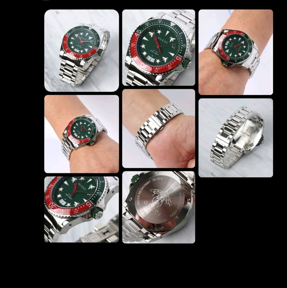 Authentic Gucci Dive Multicolor Watch 40MM - Picture 10 of 13